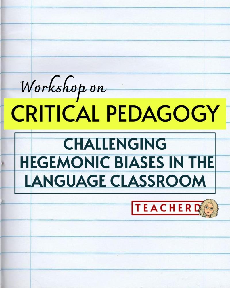 TALLER: PEDAGOGÍA CRÍTICA Y DECOLONIAL PARA EFL