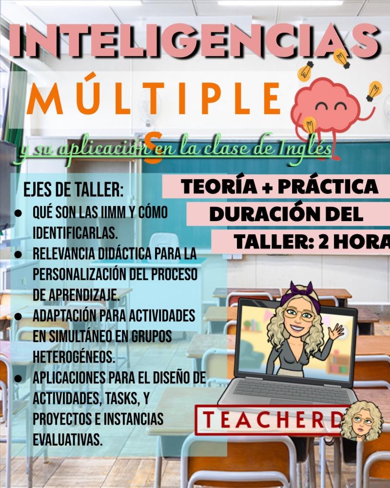 TALLER: INTELIGENCIAS MÚLTIPLES EN ELT