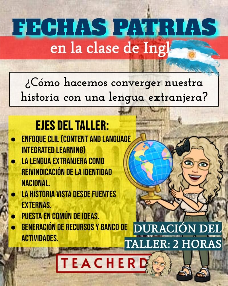 TALLER: FECHAS PATRIAS EN LA CLASE DE INGLÉS
